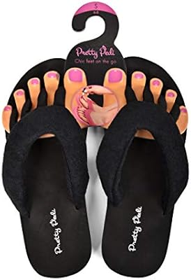 pedi flip flops with toe separators