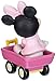 Precious Moments, Disney Minnie In Wagon Figurine, Porcelain Bisque Figurine, 153700