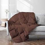 puredown® Soft Feather Down Throw Blanket