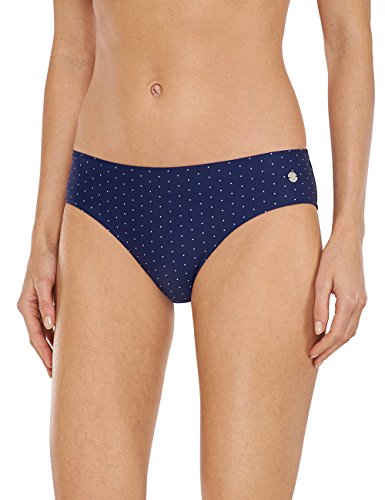 Schiesser Damen Slip Bikinihose Bikini - Panty, Gr. 40, Blau (Admiral 801)
