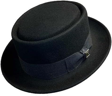 Jaxon Black Crushable Pork Pie (XX-Large, Black) at Amazon Men's