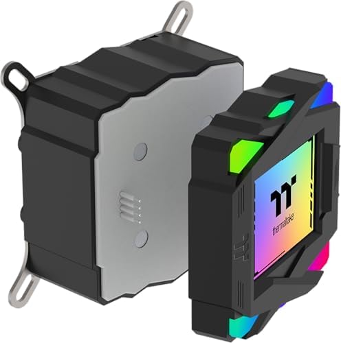 LA360 ARGB Sync AIO Wasserkühlung 360mm – RGB Wasserblock im Gaming-Style, 3×120mm ARGB Lüfter bis 2500 RPM, vorinstalliert, Intel/AMD kompatibel, Schwarz