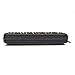 OURBAG Cool Fashion Women Punk Style Spike Handbag Rivet Studded Long Wallet Phone Bag Black Medium