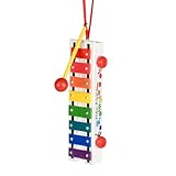 Department 56 Fisher Price Pull-A-Tune Xylophone Ornament, 3.75-Inch