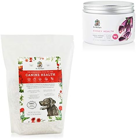 Dr. Harvey’s Canine Health 5lb Base Mix for Dogs Kidney Health Whole Food Supplement for Dogs