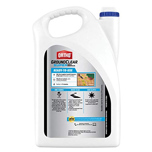 Ortho GroundClear Super Weed & Grass Killer1 Refill, FastActing, See
