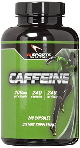 Caffeine 240 Servings 200MG Per Serving by Ai Sports Caffeine 240 Servings 200MG Per Serving by Ai Sports