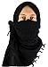 Mato & Hash Military Shemagh Tactical 100% Cotton Scarf Head Wrap - Blackout CA2100-2