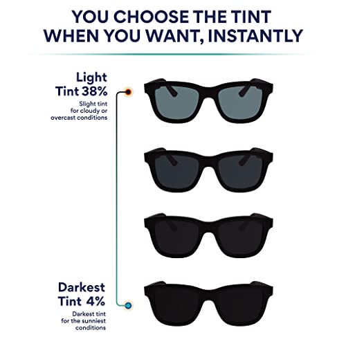 Ampere Dusk Lite Appenabled Tint Adjustable Sunglasses, Smart