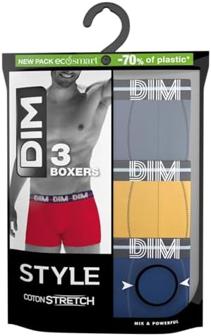 Estiramento Coton Poderoso Estilo Boxer, para Homens