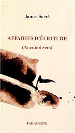 Affaires d'écriture