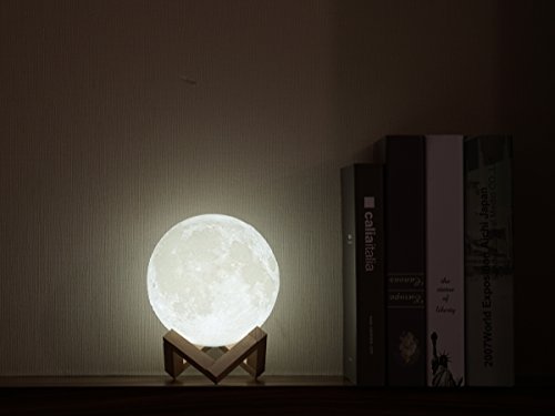 image for YiGem Moon Lamp Night Light for Kids Gift,Baby Night Light Bedside Lam