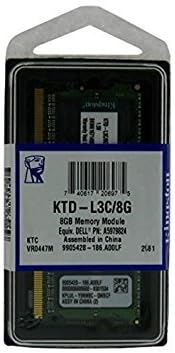Kingston 8GB DDR3 SO-DIMM RAM 1600MHz PC3-12800 Laptop Memory for Dell Inspiron
