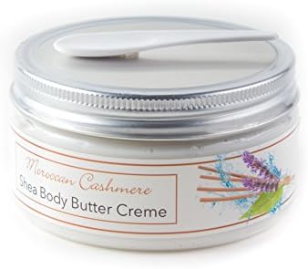 Ultra Rich Hydration, Shea Body Butter Cream, Deep Moisturizer for Face, Body, Dry Skin by Lynne Leea (Moroccan Cashmere)