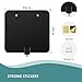 TV Antenna Indoor 60Miles Amplified - Vichannel Digital HDTV Antenna with Amplifier Channels Booster Free TV High Gain for 1080P VHF UHF Good Reception Long Range with 9.8Ft Coaxial Cord