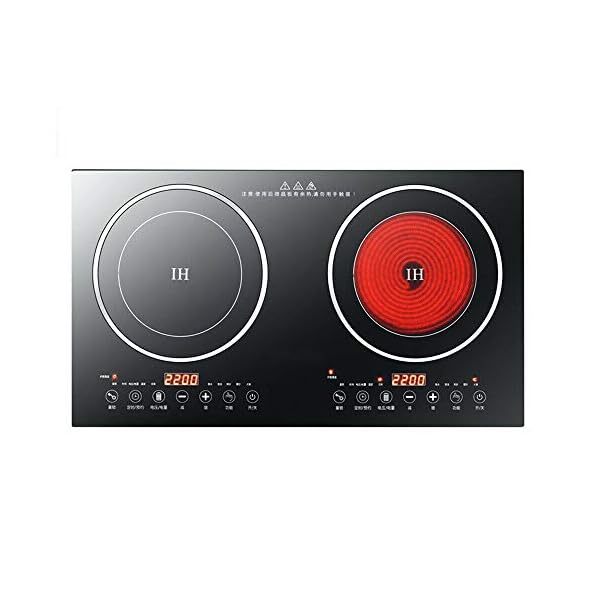 Portable Induction Cooktop 110V 8 Levels Electric Dual Induction