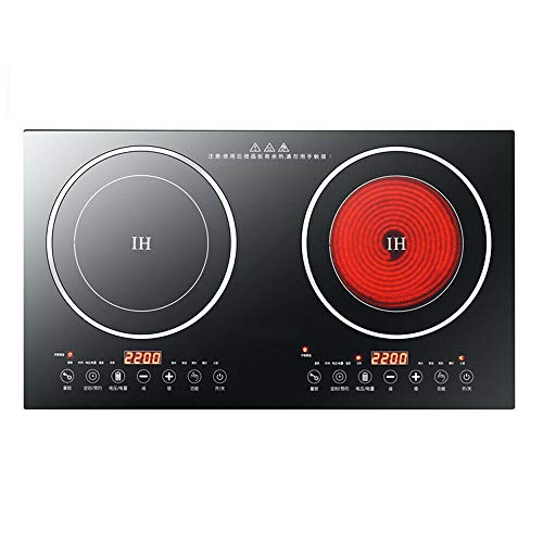 Portable Induction Cooktop 110V 8 Levels Electric Dual Induction