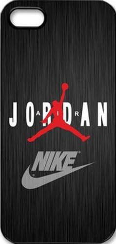 NBA Michael Jordan Chicago Bulls Iphone 5 Hard Case Cover Plastic Black Mj2