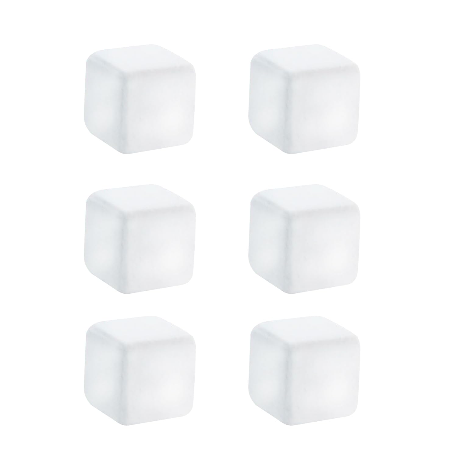 MEISH 6 Pieces Tortoise Calcium Stone Natural Calcium Mineral Pumice Chews Teething Cube Toy Parrot Chew Toy for Turtle Tortoise Parrot Rabbits