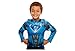 Power Rangers Deluxe Ranger Dress Up Shirt and Chest Armor Blue/Slate