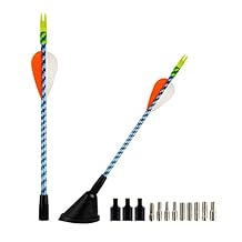 ammotenna arbl 22.9 cm flecha réplica con fibra de vidrio de antena mástil