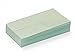 Sugar & Cloth Rectangle Paper Napkins, Mint with Gold Stripe, 32 Count
