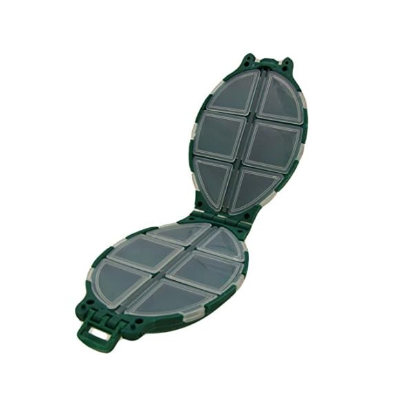 uxcell-Plastic-Portable-Turtle-Shaped-Fisher-Fishing-Tackle-Box-Case-Organize-Holder