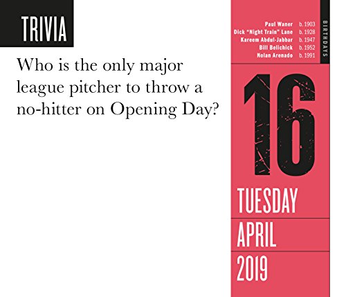 Official 365 Sports Facts-A-Year Page-A-Day Calendar 2019 - Thumbnail 3
