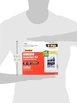 Frost King V73/9H Indoor Shrink Window Kit 42 to 62 Inch 9 Sheets view 8