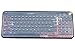 Ultra Thin Soft Silicone Gel Whole Keypad Keyboard Cover Protector Skin for Logitech Wireless Keyboard K360 MK360 US Version (Clear)