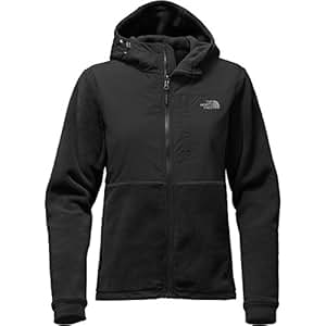 North face vest with hood for women black women