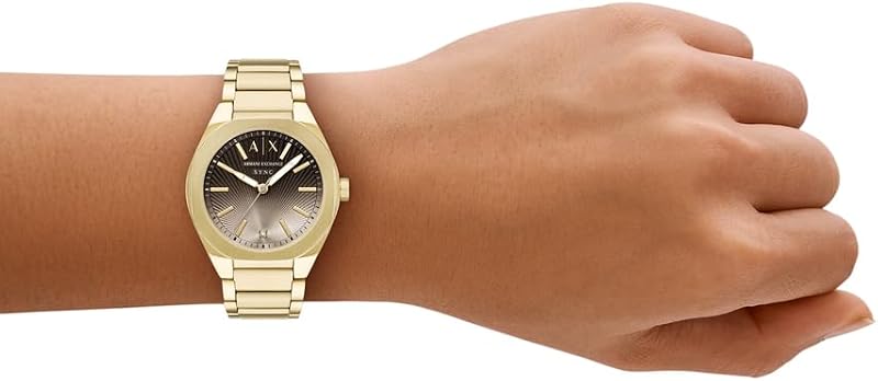 Relógio em Aço Inoxidável de 36mm Gold Tone para mulher, AX6031 — foto 2 de 6