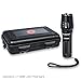 Gladiator LT600 Tactical Flashlight Kit Includes - Carrying Case, Rechargeable Battery, Battery Charger