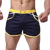 Men's Shorts,Neartime Loose Shorts Mens Trousers Sport Casual Pants (L, Dark Blue)
