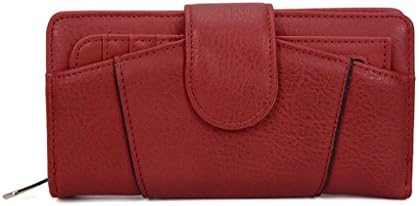 GLITZALL Women Wallet PU Leather Removable Card Slot Fashion Clutch Purse