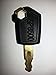 Keyman CAT Caterpillar Heavy Equipment Ignition Key Blank Made to fit Caterpillar Equipment 1 Key Blank