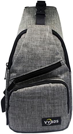 Backpacks for Womens Sling Shoulder Backpacks chest bag for Man - Brand VYBDS (Gray)
