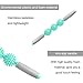 Hippih Muscle Roller Massage for Relief Muscle Soreness, Trigger Point Body Massage Stick, Pressure Point Massager Tools,Help Legs/Back/arms/shoulders/thigh Recovery Light blue
