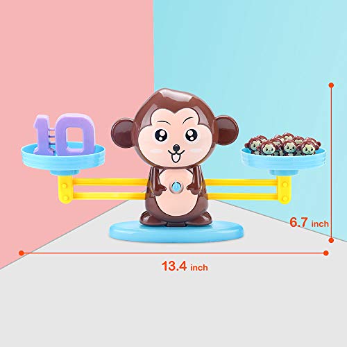 CENOVE Educational Toys Monkey Balance Math Game for Girls & Boys Children's Gift Stem Toys Learning for Ages 3+ - Thumbnail 6