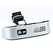 WanEway Portable Digital Luggage Scale Gadget Weighing Suitcase 110lbs Pounds with Temperature Sensor and Tare Function