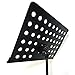 Music Stand for Sheet Music is a Black Stands & Portable for Instrument books & Holders with Bag Piano Guitar Violin Flute Clarinet