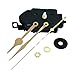Original Youngtown 12888 Pendulum Type Movement Step Clock Accessory Quartz DIY Movement Kits,4mm (5/32 Inch) Maximum Dial Thickness, 13.5mm (17/32 Inch) Total Shaft Length.