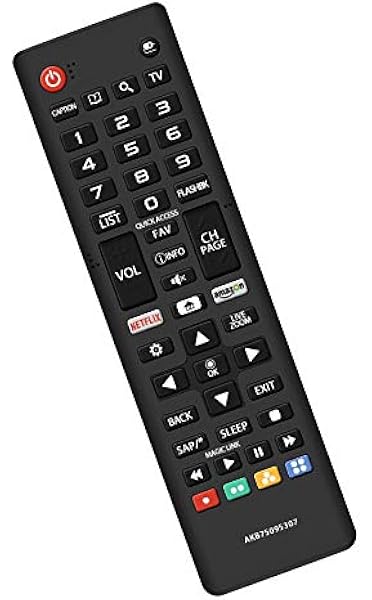 Amazon Com New Akb75095307 Remote Control Compatible With Lg Tv 32lj550b 43uj6200 43uj6500 43uj6560 49uj6500 49uj6560 55uj6520 55uj6540 55uj6580 60uj6540 55lj5500 55uj6050 Home Audio Theater
