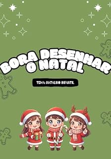 Livro Bora desenhar o natal!