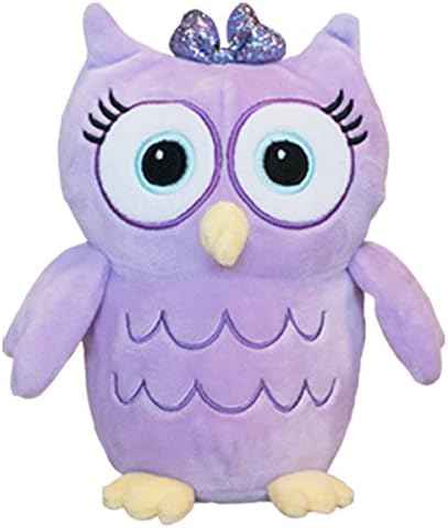 Owlegories Violet Owl Stuffed Animal Plush Toy - Violet (Purple) - 7" (Purple)