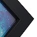 9PCs 4x4 Square Picture Frames Black Wood Instagram Photo Image fit Window 3.6 x 3.6 Wall Decoration