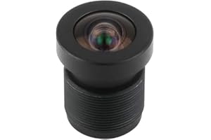 Waveshare M12 High Resolution Lens, 16MP, 105° FOV, 3.56mm Focal Length, Compatible with Raspberry Pi Camera M12