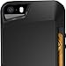 Smartish Phone SE / 5 / 5s Wallet Case - Wallet Slayer Vol. 1 [Slim Protective Vault Credit Card Cover] (Silk) - Black Onyx