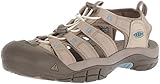 KEEN Women's Newport H2-W Sandal, Plaza Taupe/Provincial Blue, 8.5 M US
