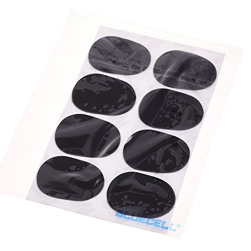 BCP Black Color Alto tenor Sax Saxophone Clarinet Mouthpiece Patches Pads Cushions